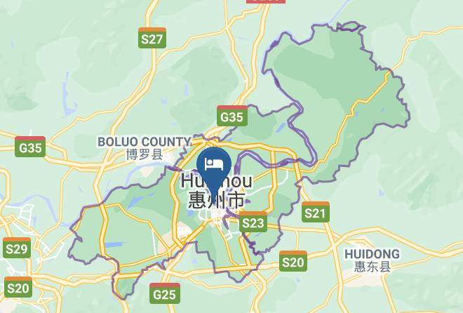Jinguang Express Huizhou Binjiang Park Hotel Map