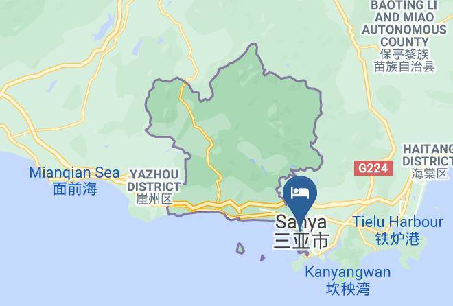 Sanya - Jingwei Hotel Maps