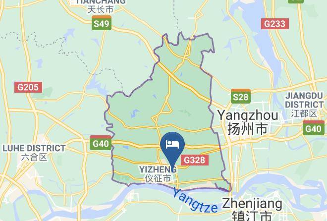Yangzhou - Jingwei International Hotel Maps