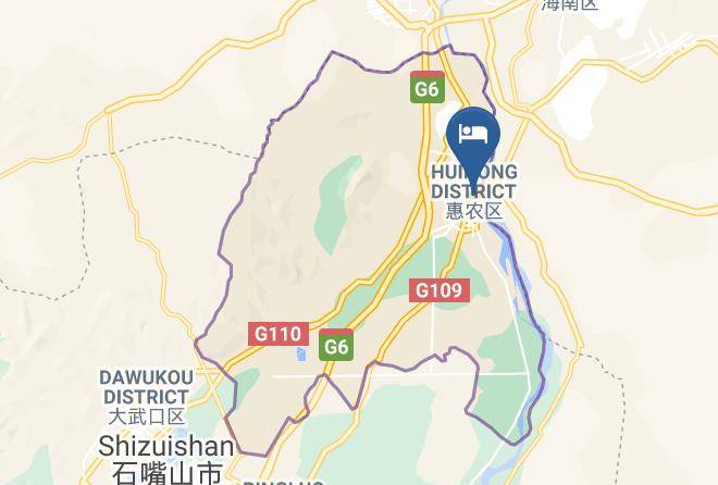 Shizuishan - Jingwei Moore Business Hotel Maps