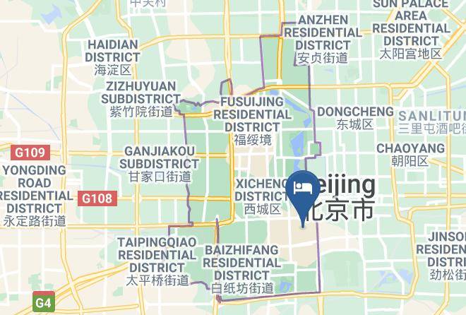 Xicheng District - Jingwo Hotel Maps