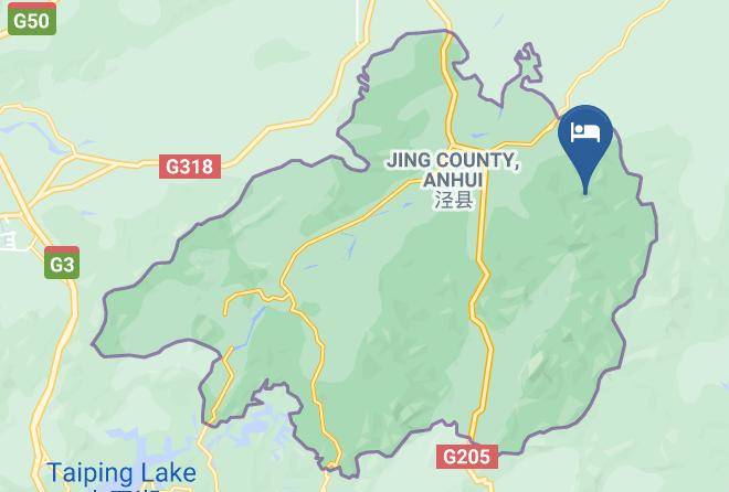 Jingxian Yueliangwan Laodong Nongjiale Map