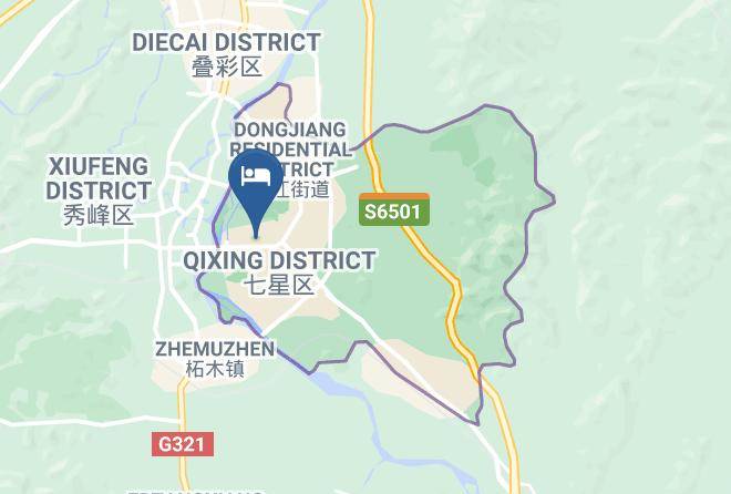 Guilin - Jingxiang Hotel Maps