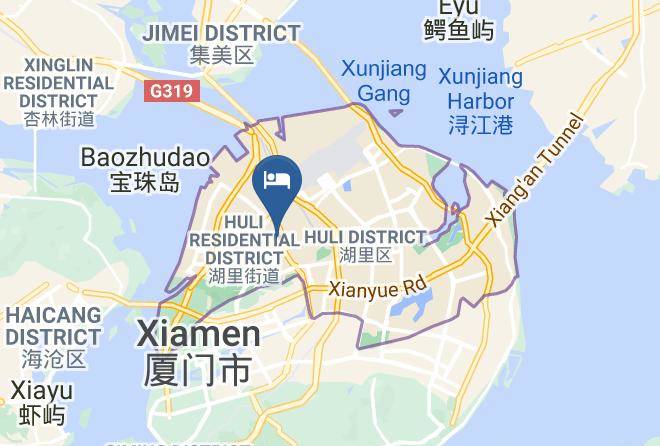 Xiamen - Jingyu Business Hotel Maps