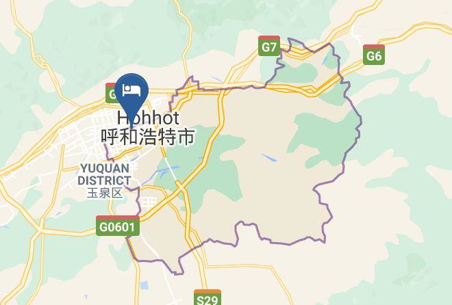 Hohhot - Jingyuan Hotel Maps