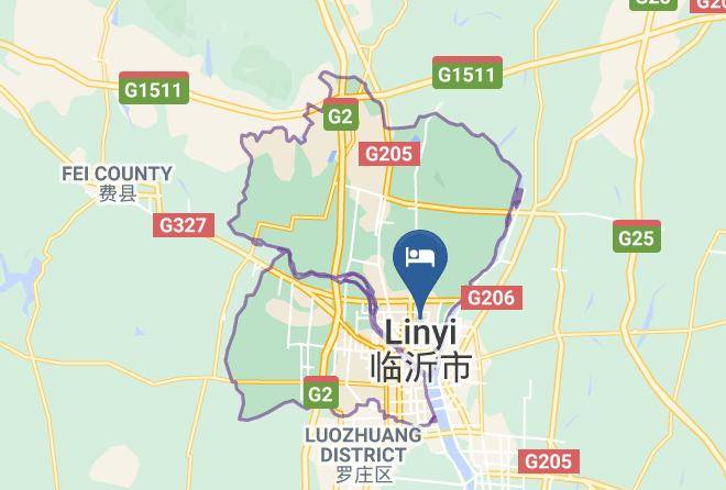 Linyi - Jingyue Boutique Hotel Maps