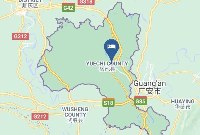 Guang An - Jingyue Hotel Maps