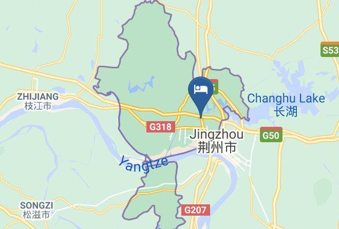 Jingzhou - Jingzhou Jingxuan Hotel Maps