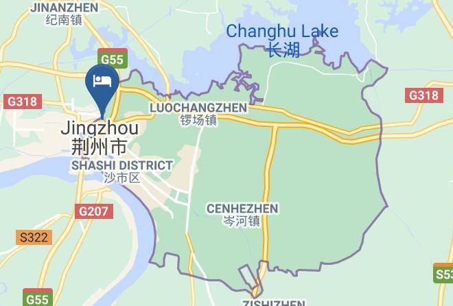Jingzhou - Jingzhou Tianyi Business Hotel Maps