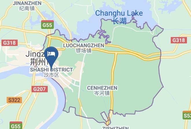 Jingzhou - Jingzhou Victoria Business Hotel Maps