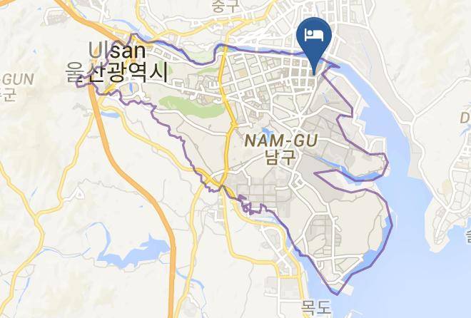 Namgu - Jinha Hotel & Resort Maps