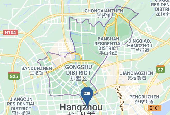 Hangzhou - Jinhai Hotel Maps
