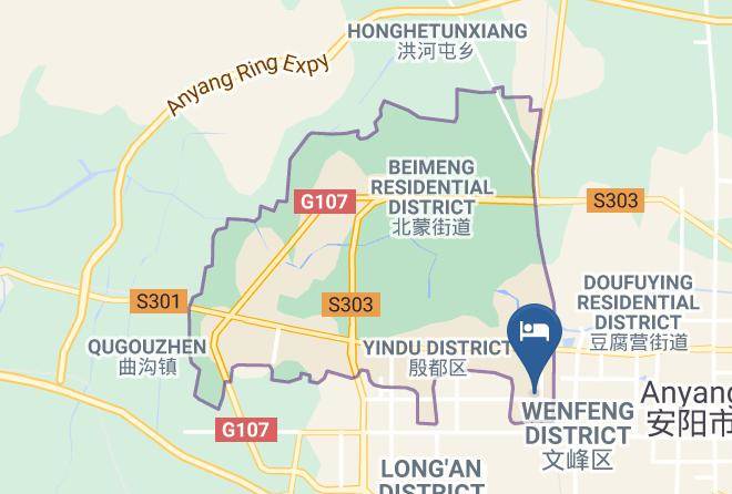 Anyang - Jinhaifan Hotel Maps
