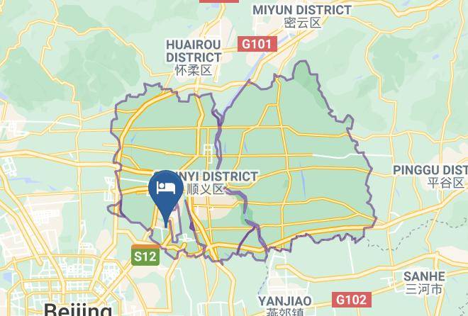 Shunyi District - Jinhanglvgang Airport Business Maps