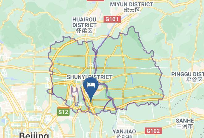 Jinhangxian International Business Hotel Map