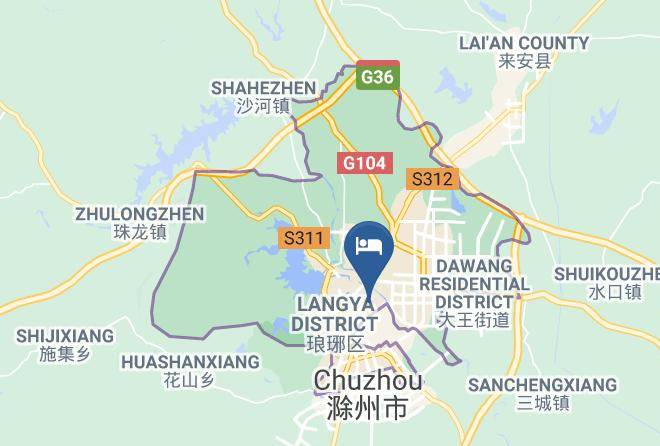 Chuzhou - Jinhe Hotel Chuzhou Maps