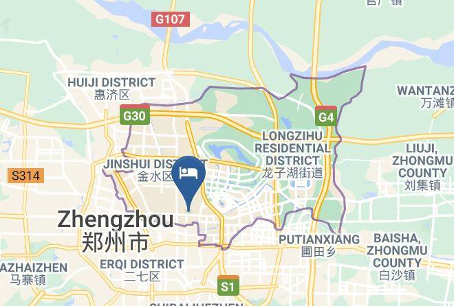 Zhengzhou - Jinhe Hotel Maps