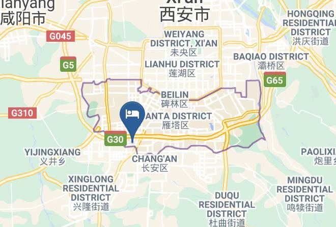 Xi An - Jinhong Express Hotel Maps