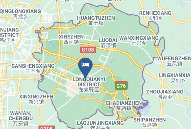 Chengdu - Jinhong Hotel Maps