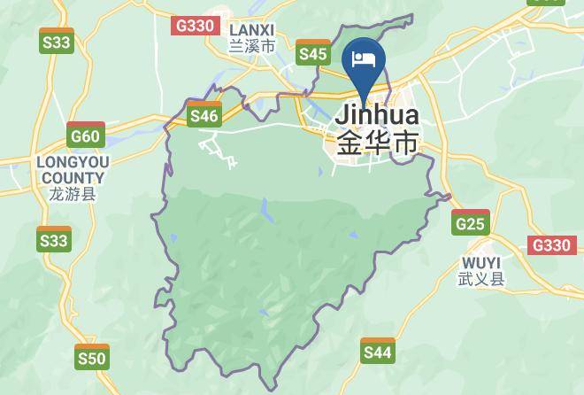 Jinhua - Jinhua Kaidiya Grand Hotel Maps