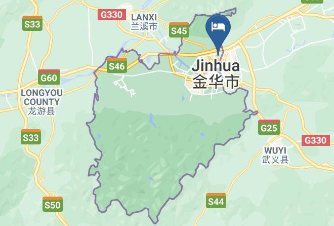 Jinhua - Jinhua Tianlong Business Hotel Maps