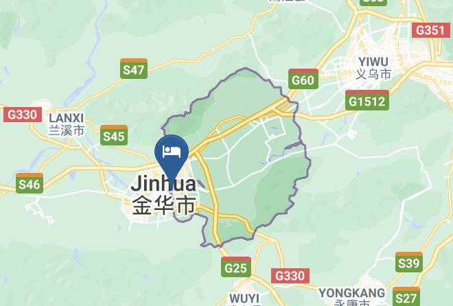 Jinhua - Jinhua Yikai Hotel Maps