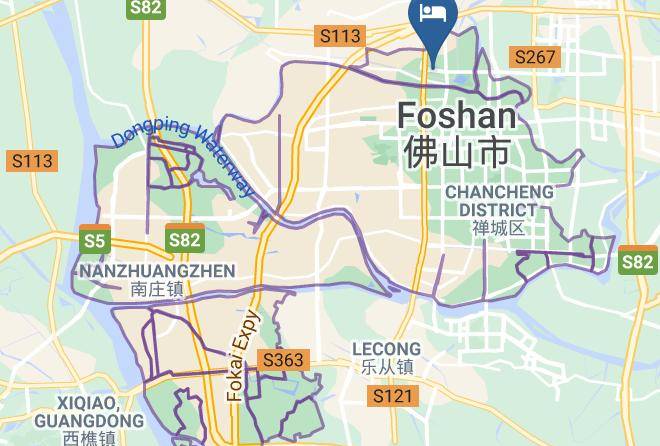 Foshan - Jinhuan Hotel Maps