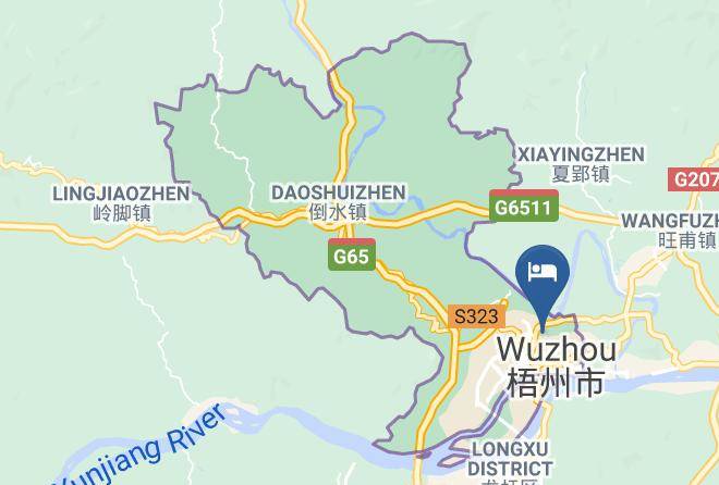 Wuzhou - Jinhuangjin Hotel Maps