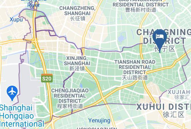Changning District - Xin Yue Min Fu Hotel Maps