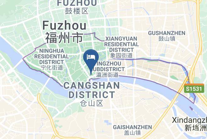 Fuzhou - Jinjiang Express Hotel Maps
