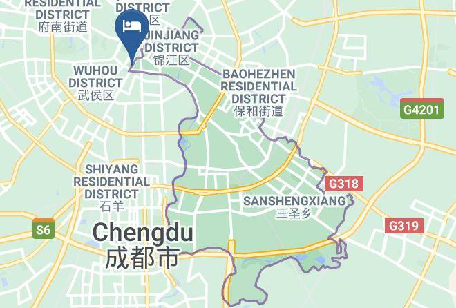 Chengdu - Jinjiang Generation International Hotel Maps