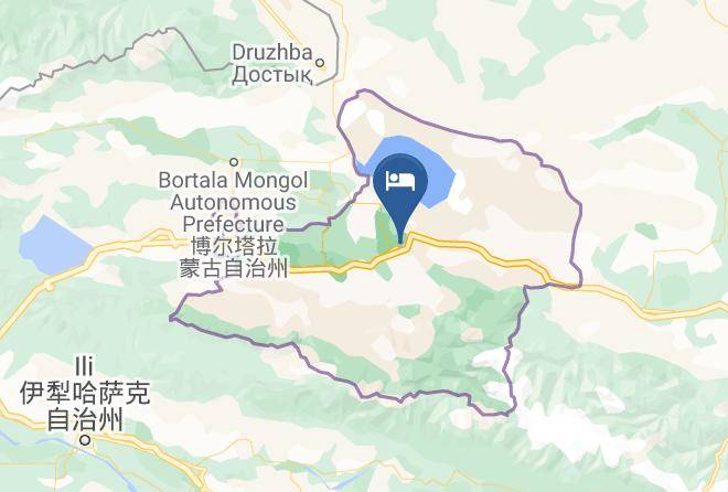 Bortala Mongol Aut Prefecture - Jinjiang Hotel Maps