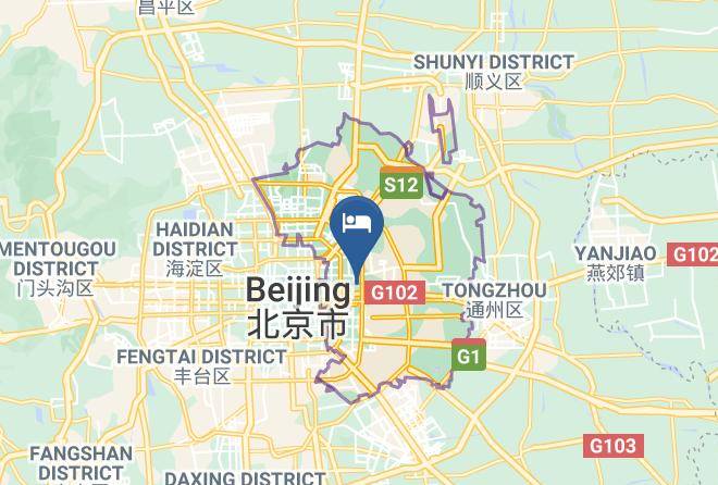 Chaoyang District - Jinjiang Inn Beijing Ciyun Temple Maps