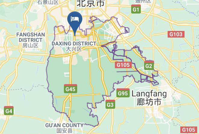 Daxing District - Jinjiang Inn Beijing Daxing Development Zone Maps