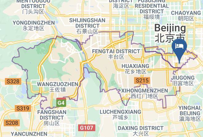Fengtai District - Jinjiang Inn Beijing Liujiayao Inn Maps