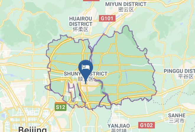 Shunyi District - Jinjiang Inn Beijing Shunyi Development Zone Maps