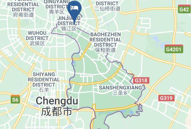 Chengdu - Jinjiang Inn Chendu Dongfeng Bridge Maps