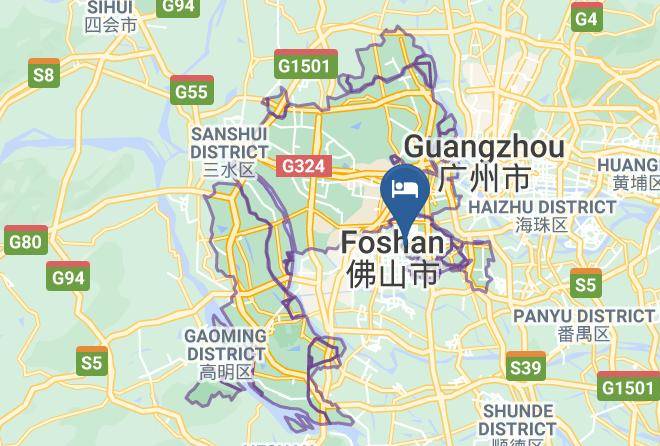 Foshan - Jinjiang Inn Maps