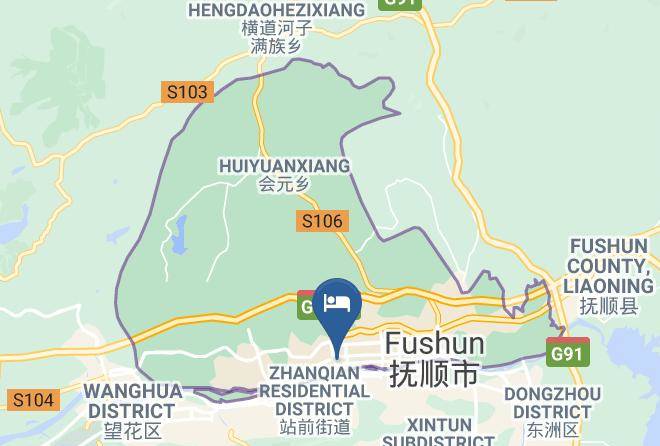 Fushun - Jinjiang Inn Maps