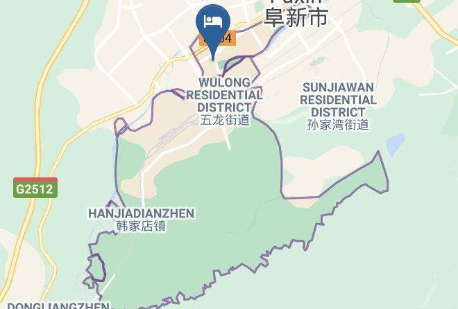 Fuxin - Jinjiang Inn Maps