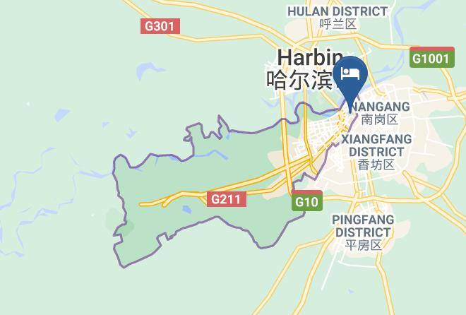 Harbin - Jinjiang Inn Harbin Xinyang Road Airport Bus Station Maps