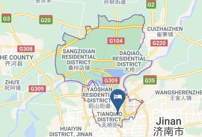 Ji Nan - Jinjiang Inn Maps