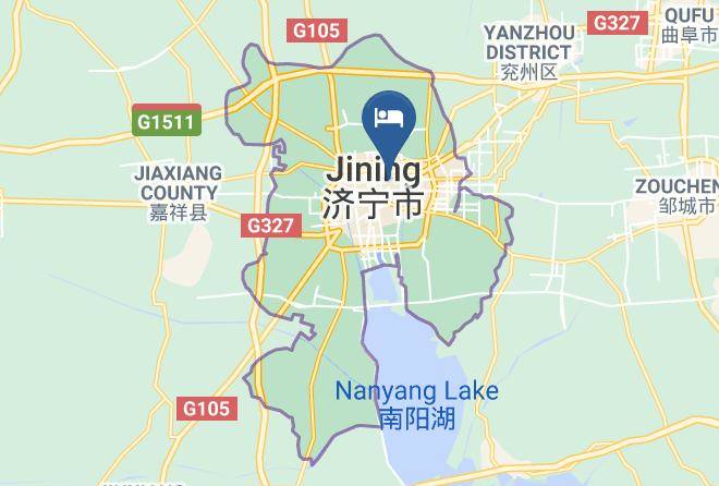 Jining - Jinjiang Inn Jining Pipashan Road Maps