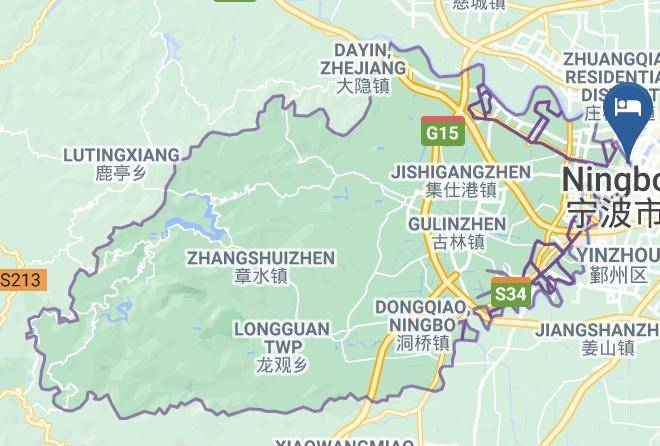 Ningbo - Jinjiang Inn Maps