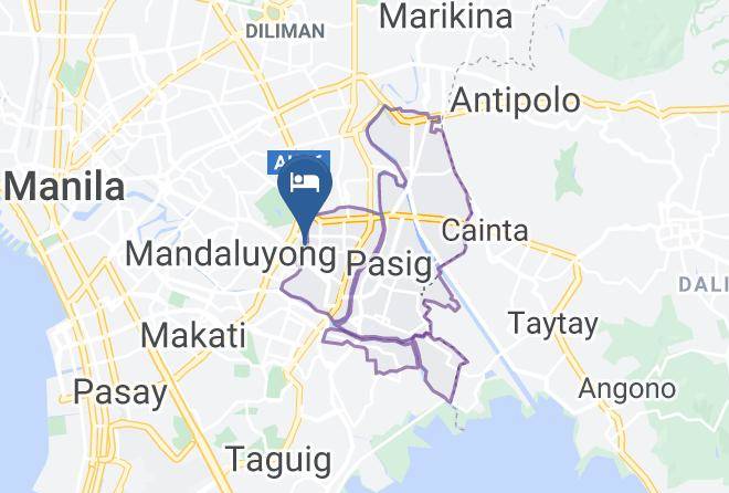 Metro Manila - Jinjiang Inn Ortigas Maps