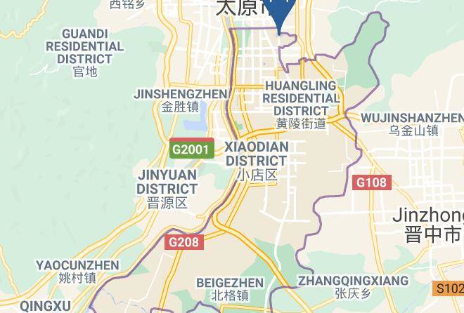 Taiyuan - Jinjiang Inn Select Taiyuan Jiannan Bus Station Maps