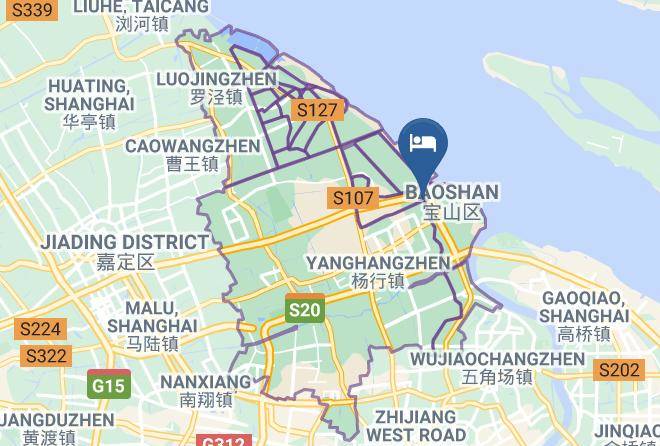 Baoshan District - Jinjiang Inn Shanghai Baoshan Youyi Road Maps