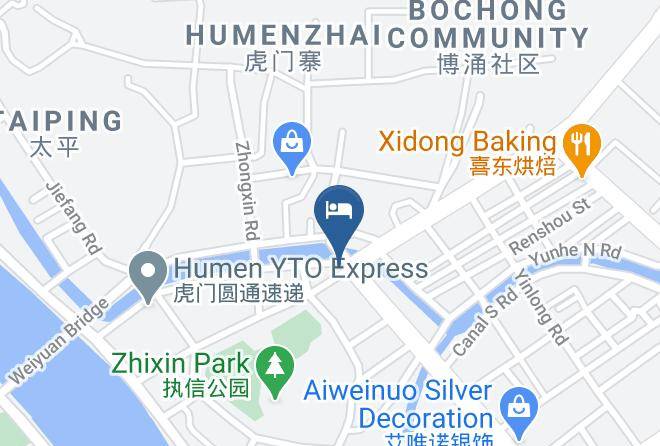 Dongguan - Jinjiang Inn Style Maps