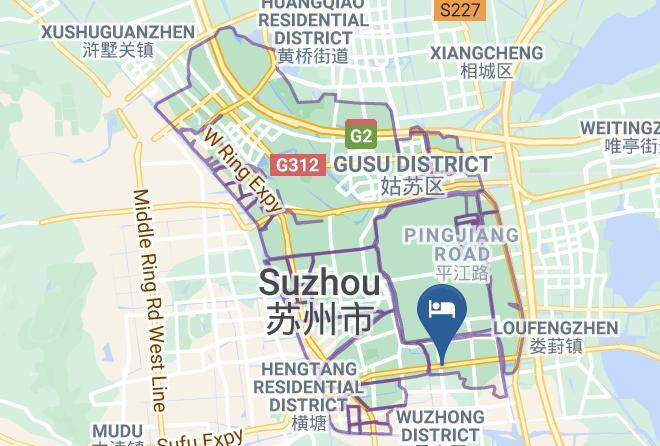 Suzhou - Jinjiang Inn Suzhou Coach South Station Maps