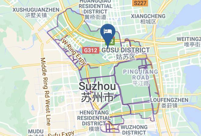 Suzhou - Jinjiang Inn Suzhou Railway Station Huqiu Maps